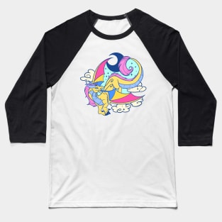 Pan Dragon Baseball T-Shirt